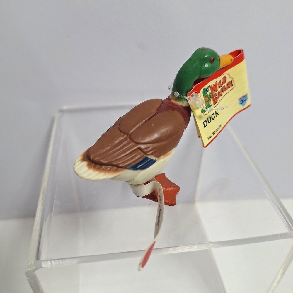 Wild Safari Duck Figure Ltd #2332 Vintage 1998 With Tags Cake Topper - Picture 4 of 16